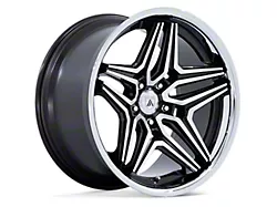 Asanti Duke Gloss Black Machined Wheel; Rear Only; 22x10.5 (08-23 RWD Challenger, Excluding Widebody)