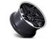 Asanti Duke Satin Black With DDT Lip Wheel; 20x10.5 (08-23 RWD Challenger, Excluding Widebody)