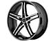 Asanti Mach Gloss Black Machined Wheel; 22x9 (08-23 RWD Challenger)