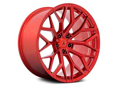 Asanti Mogul Candy Red Wheel; 20x11 (18-23 Challenger Widebody)