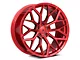 Asanti Mogul Candy Red Wheel; 20x9.5 (08-23 RWD Challenger, Excluding Widebody)