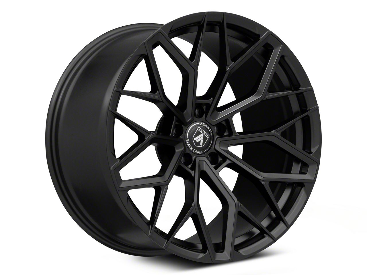 Asanti Challenger Mogul Satin Black Wheel; 20x12; 6mm Offset