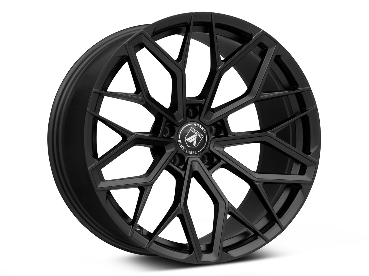 Asanti Challenger Mogul Satin Black Wheel; Rear Only; 20x11; 22mm