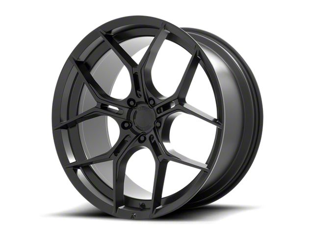 Asanti Monarch Satin Black Wheel; 20x9 (08-23 RWD Challenger, Excluding Widebody)