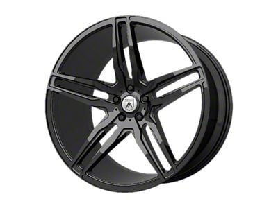 Asanti Orion Gloss Black Wheel; Rear Only; 20x10.5 (08-23 RWD Challenger, Excluding Widebody)