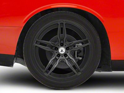 Asanti Orion Matte Graphite Wheel; Rear Only; 20x10.5; 20mm Offset (08-23 RWD Challenger, Excluding SRT Demon, SRT Hellcat & SRT Jailbreak)