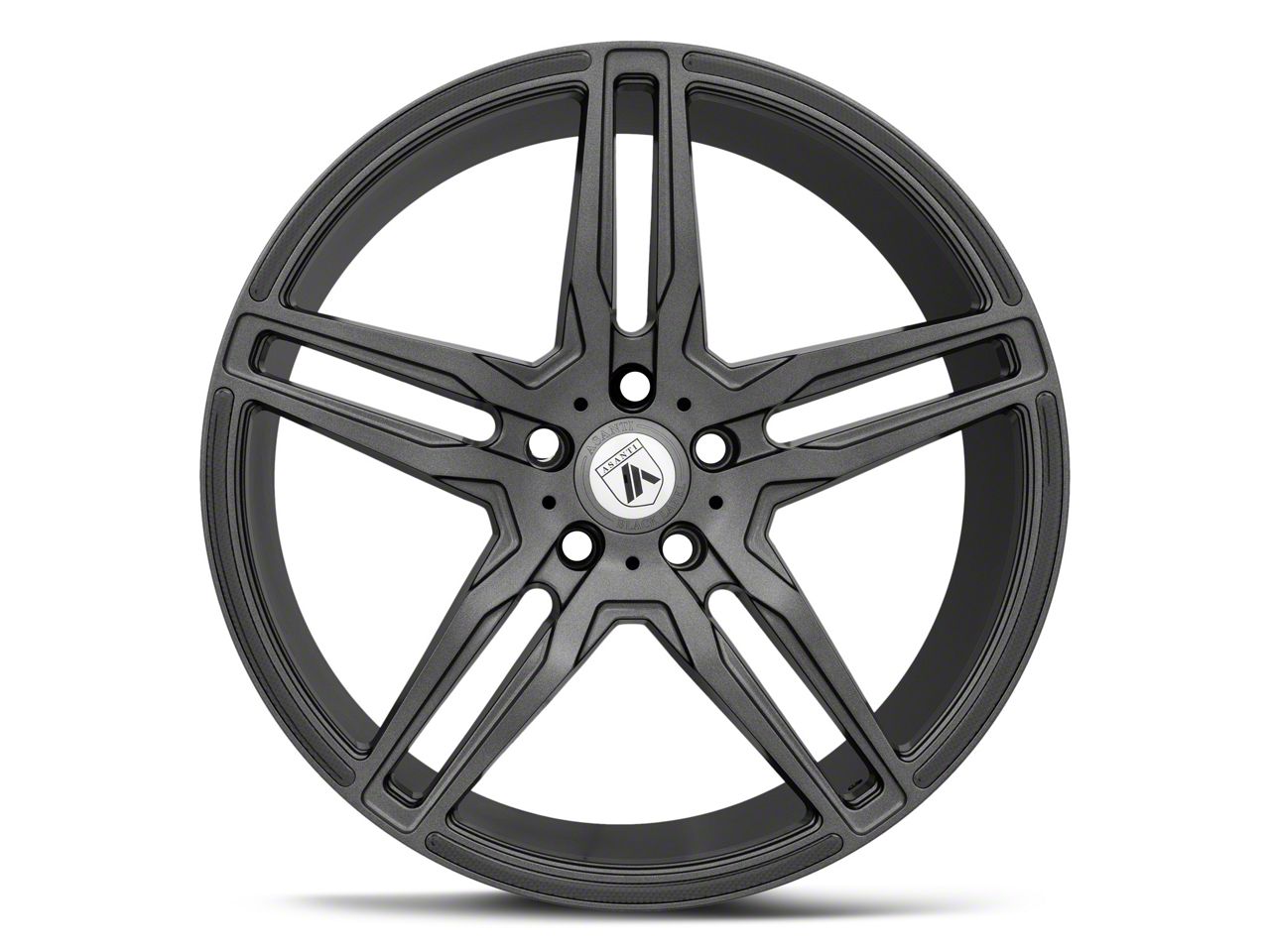 Asanti Challenger Orion Matte Graphite Wheel; 20x9; 15mm Offset