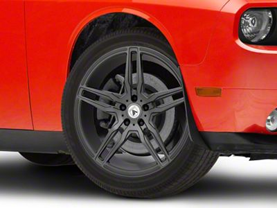 Asanti Orion Matte Graphite Wheel; 22x9 (08-23 RWD Challenger)