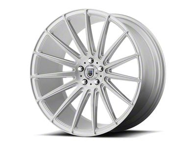 Asanti Polaris Brushed Silver with Carbon Fiber Insert Wheel; 20x9 (08-23 RWD Challenger, Excluding Widebody)