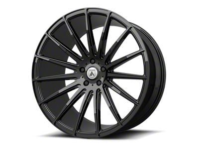 Asanti Polaris Gloss Black Wheel; Rear Only; 20x10.5 (08-23 RWD Challenger, Excluding SRT Demon)