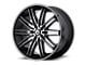 Asanti Pollux Gloss Black Machined Wheel; Rear Only; 22x10 (08-23 RWD Challenger, Excluding SRT Demon)