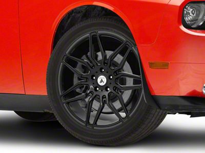 Asanti Sirius Gloss Black Wheel; 20x9; 15mm Offset (08-23 Challenger, Excluding SRT Demon, SRT Hellcat & SRT Jailbreak)