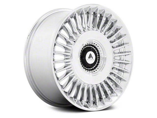 Asanti Tiara Chrome Wheel; 20x9 (08-23 RWD Challenger, Excluding Widebody)