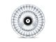 Asanti Tiara Chrome Wheel; Rear Only; 20x10.5 (08-23 RWD Challenger, Excluding Widebody)