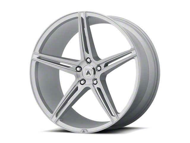 Asanti Alpha 5 Brushed Silver Wheel; Rear Only; 20x10.5 (06-10 RWD Charger)