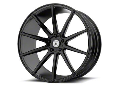 Asanti Aries Gloss Black Wheel; Rear Only; 20x10; 25mm Offset (11-23 RWD Charger, Excluding SRT Hellcat)
