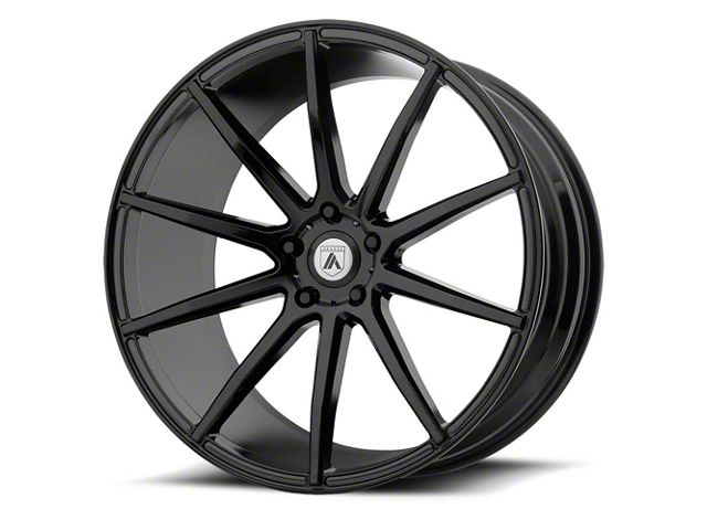 Asanti Aries Gloss Black Wheel; Rear Only; 20x10 (11-23 RWD Charger, Excluding SRT Hellcat)
