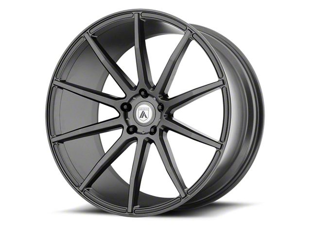 Asanti Aries Matte Graphite Wheel; Rear Only; 20x10 (11-23 RWD Charger, Excluding SRT Hellcat)