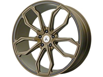 Asanti Athena Satin Bronze Wheel; 22x9; 15mm Offset (11-23 RWD Charger, Excluding Widebody)