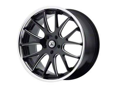 Asanti Castor Matte Black Milled Wheel; 20x8.5; 15mm Offset (11-23 RWD Charger)