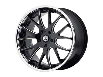 Asanti Castor Matte Black Milled Wheel; 20x8.5 (11-23 RWD Charger)