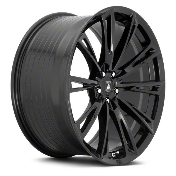 Asanti Charger Corona Gloss Black Wheel; 22x9 ABL30-22901515BK (11