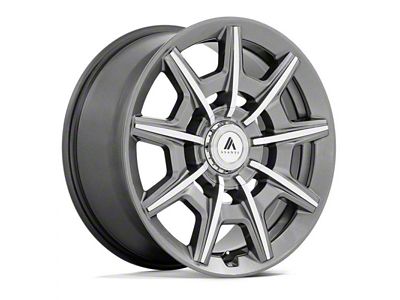 Asanti Esquire Gloss Anthracite Bright Machined Wheel; 20x9 (11-23 RWD Charger, Excluding Widebody)