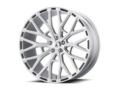 Asanti Leo Brushed Silver Wheel; 20x9; 15mm Offset (06-10 RWD Charger)