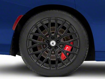 Asanti Leo Gloss Black Wheel; Rear Only; 20x10.5; 20mm Offset (11-23 RWD Charger, Excluding SRT Hellcat)