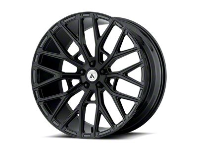 Asanti Leo Gloss Black Wheel; Rear Only; 22x10.5 (11-23 RWD Charger)