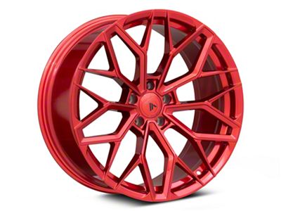 Asanti Mogul Candy Red Wheel; 20x9.5; 15mm Offset (06-10 RWD Charger)