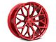 Asanti Mogul Candy Red Wheel; 20x9.5 (06-10 RWD Charger)