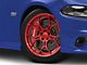 Asanti Monarch Candy Red Wheel; 22x9 (11-23 RWD Charger, Excluding Widebody)
