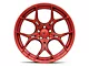 Asanti Monarch Candy Red Wheel; Rear Only; 20x10.5 (11-23 RWD Charger, Excluding Widebody)