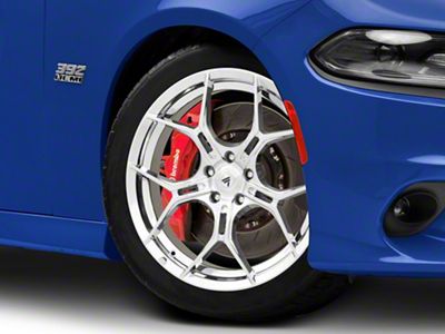 Asanti Monarch Chrome Wheel; 22x9; 15mm Offset (11-23 RWD Charger, Excluding Widebody)