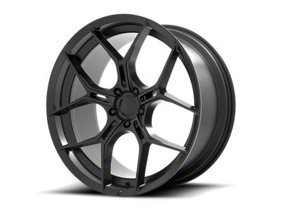 Asanti Monarch Satin Black Wheel; Rear Only; 20x10.5 (11-23 RWD Charger)