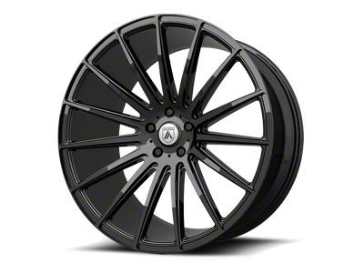 Asanti Polaris Gloss Black Wheel; Rear Only; 20x10.5; 38mm Offset (11-23 RWD Charger)