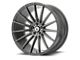 Asanti Polaris Matte Graphite Wheel; Rear Only; 20x10.5 (11-23 RWD Charger)