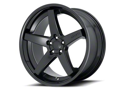 Asanti Regal Satin Black with Gloss Black Lip Wheel; 20x9; 15mm Offset (11-23 RWD Charger)