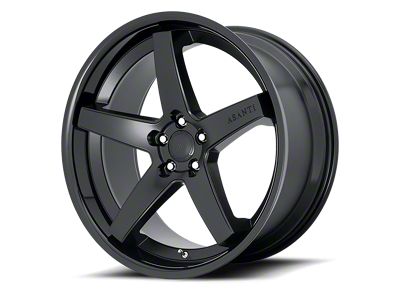 Asanti Regal Satin Black with Gloss Black Lip Wheel; 20x9 (11-23 RWD Charger)