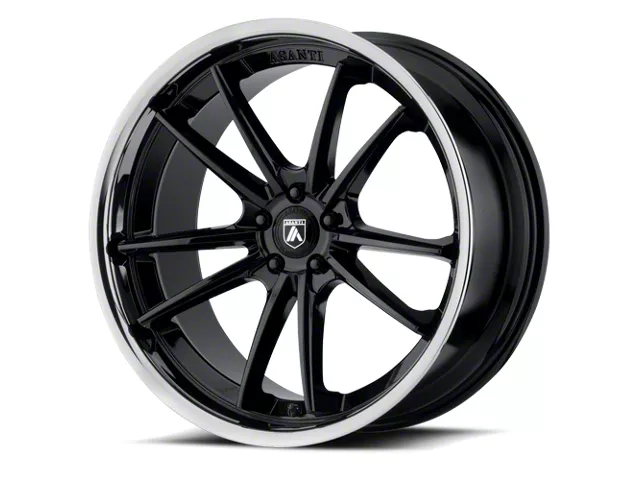 Asanti Sigma Gloss Black Wheel; 22x9 (11-23 RWD Charger)