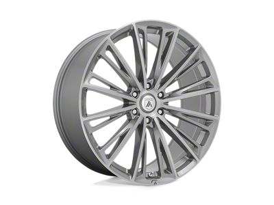 Asanti Corona Truck Titanium Brushed Wheel; Front Only; 20x9; 35mm Offset (20-25 Corvette C8 Stingray)