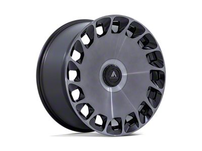 Asanti Aristocrat Gloss Black Machined with DDT Wheel; 20x9; 45mm Offset (21-25 Mustang Mach-E)