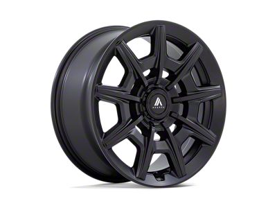 Asanti Esquire Satin Black with Gloss Black Face Wheel; 20x9; 45mm Offset (21-25 Mustang Mach-E)