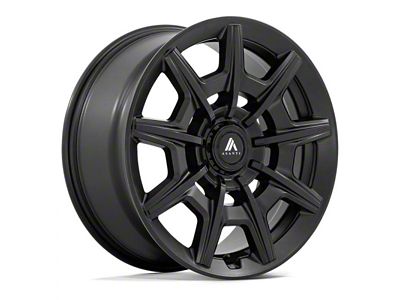 Asanti Esquire Satin Black with Gloss Black Face Wheel; 22x9 (21-24 Mustang Mach-E)