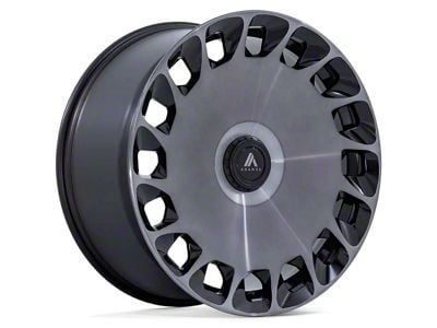 Asanti Aristocrat Gloss Black Machined with DDT Wheel; 22x9; 38mm Offset (15-23 Mustang GT, EcoBoost, V6)