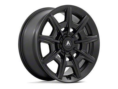 Asanti Esquire Satin Black with Gloss Black Face Wheel; 22x9; 38mm Offset (15-23 Mustang GT, EcoBoost, V6)