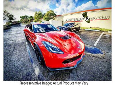 Atomic 6 Carbon StageONE Style Aero Package; Visual Carbon Fiber (14-19 Corvette C7)