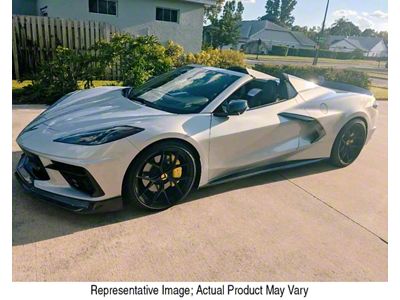 Atomic 6 Carbon V2.0 Wingless Aero Package; Visual Carbon Fiber (20-25 Corvette C8)
