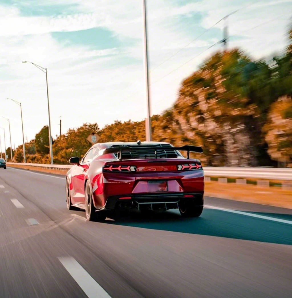 Authority Motorsport Camaro 6-Piece Quad Exhaust Rear